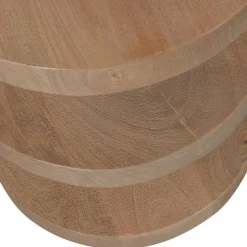 Halbrunder Beistelltisch im Skandi Design - Fuxiata