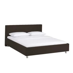 Hübsches Polsterbett Kara in Braun