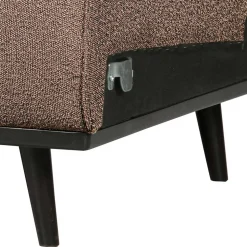 Hellbraunes Modulsofa-Element aus Boucle - Nyons
