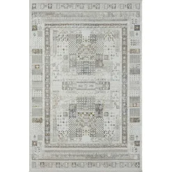 Heller Teppich Brücke in drei Größen - Serasmus