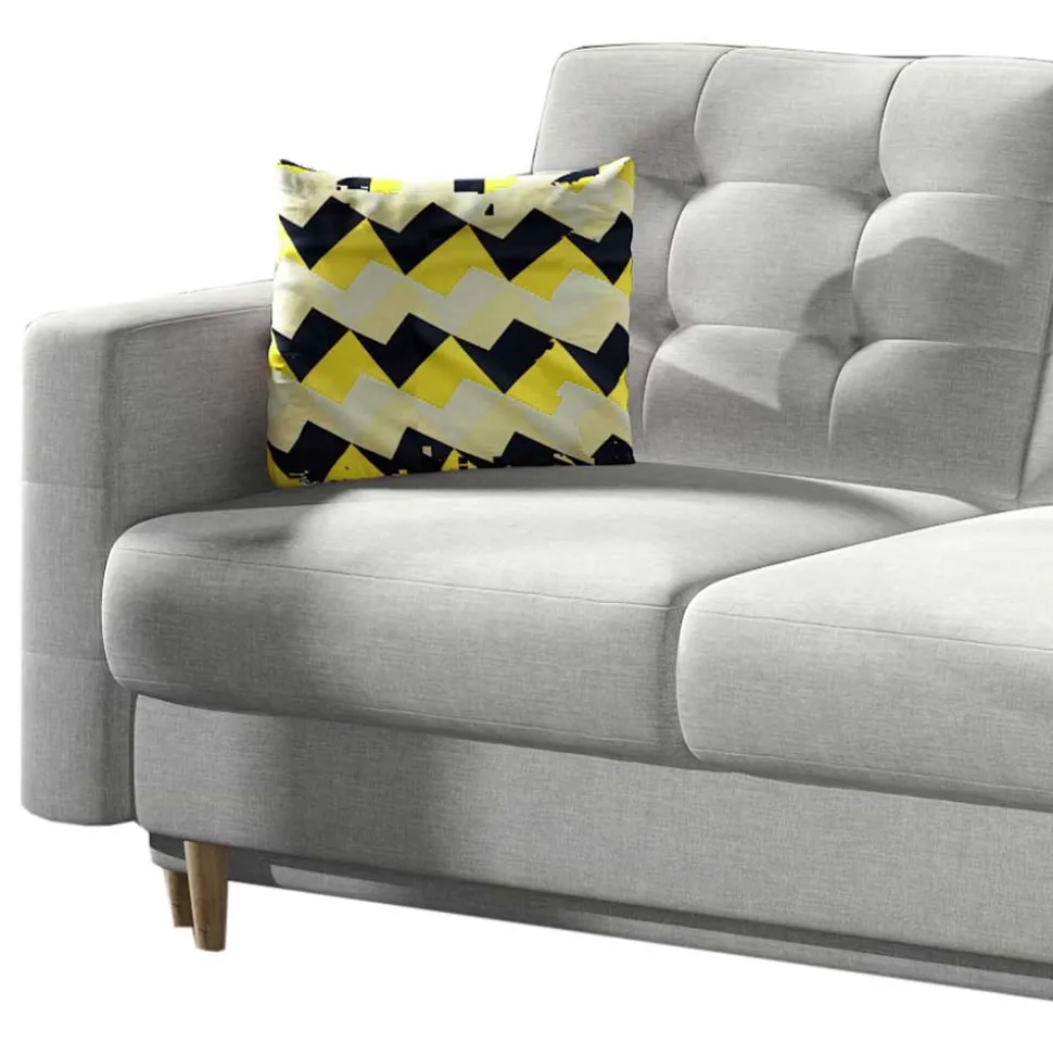 Helles Wohnzimmersofa mit Schlaffunktion - Yamura