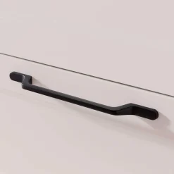 Hellgraue Waschtischkonsole mit Becken - Trioto