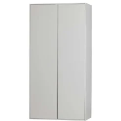 Hellgrauer Kleiderschrank in modernem Design - Bai