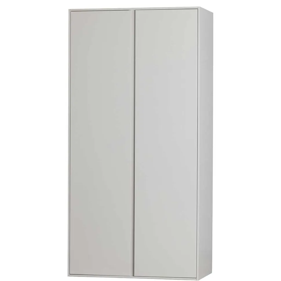 Hellgrauer Kleiderschrank in modernem Design - Bai