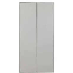 Hellgrauer Kleiderschrank in modernem Design - Bai