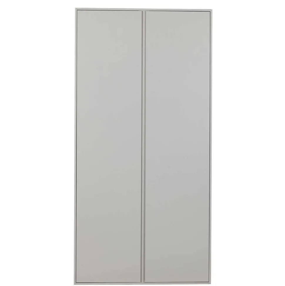 Hellgrauer Kleiderschrank in modernem Design - Bai