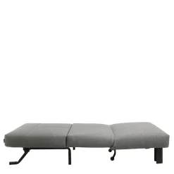 Hellgrauer Schlafsessel mit 85 cm Breite - Miracella