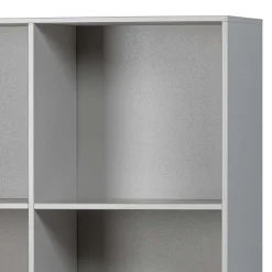 Hellgrauer Schrank mit vier Fächern - Rocca