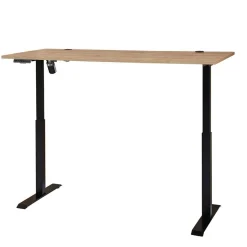 Höhenverstellbarer Bürotisch in Wildeiche - Emly