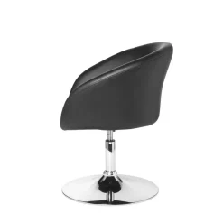 Höhenverstellbarer Design Drehsessel aus Kunstleder - Loisango