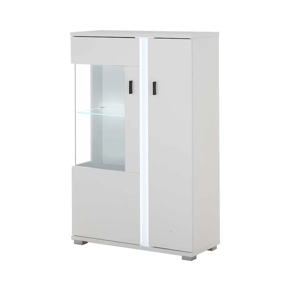 Highboard & TV Board & Wandboard mit LED - Tirol (dreiteilig)