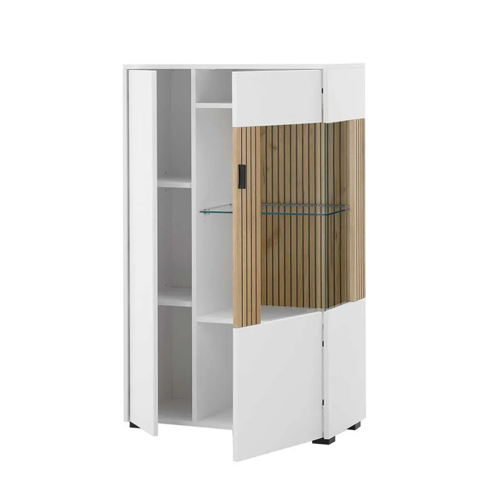 Highboard & TV Lowboard & Wandboard Set - Nenaloro (dreiteilig)