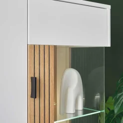 Highboard & TV Lowboard & Wandboard Set - Nenaloro (dreiteilig)