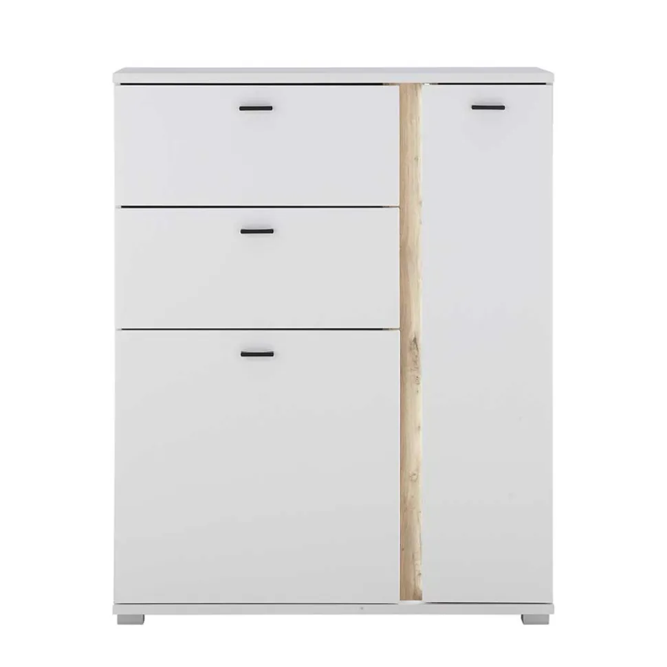 Highboard & TV Lowboard & Wandboard Set - Racelyn (dreiteilig)