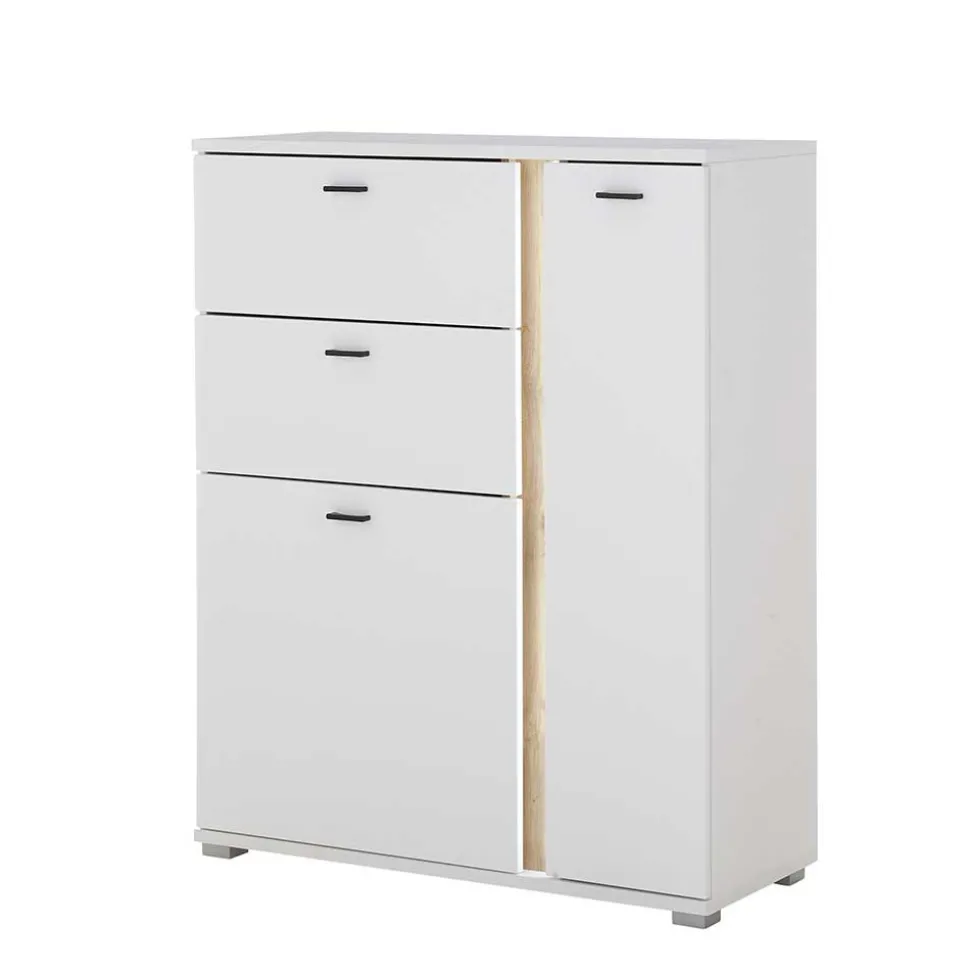 Highboard & TV Lowboard & Wandboard Set - Racelyn (dreiteilig)