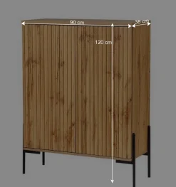 Highboard im Skandi Design - Elastian