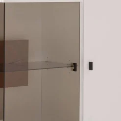 Highboard in Soft White und Wildeiche - Yordyn