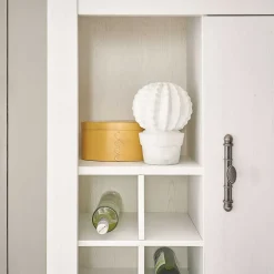 Highboard in weißer Holzoptik Pinie - Liancos