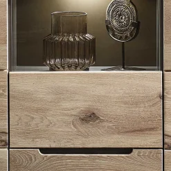 Highboard mit 3 Türen & 2 Schubladen - Zelio