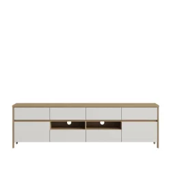 Highboard und TV-Board und Wandboard Set - Ovidio (dreiteilig)
