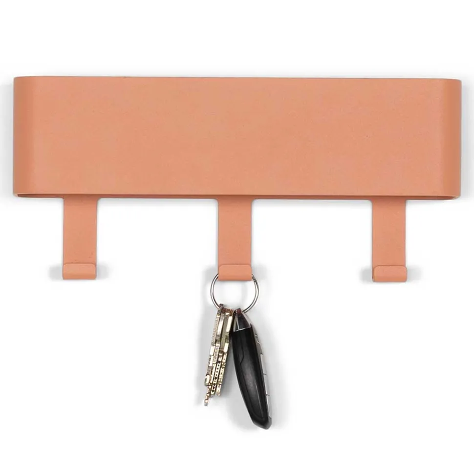 Hängegarderobe in Terracotta aus Stahl - Padru