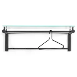 Hängegarderobe mit Hutablage aus Glas - Ifragon