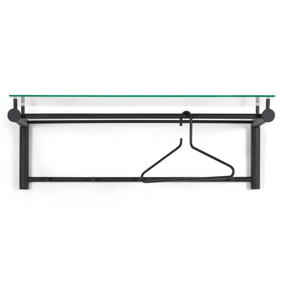 Hängegarderobe mit Hutablage aus Glas - Ifragon