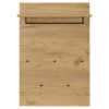 Hängegarderobe Paneel in Dekor Wildeiche - Esdrusca