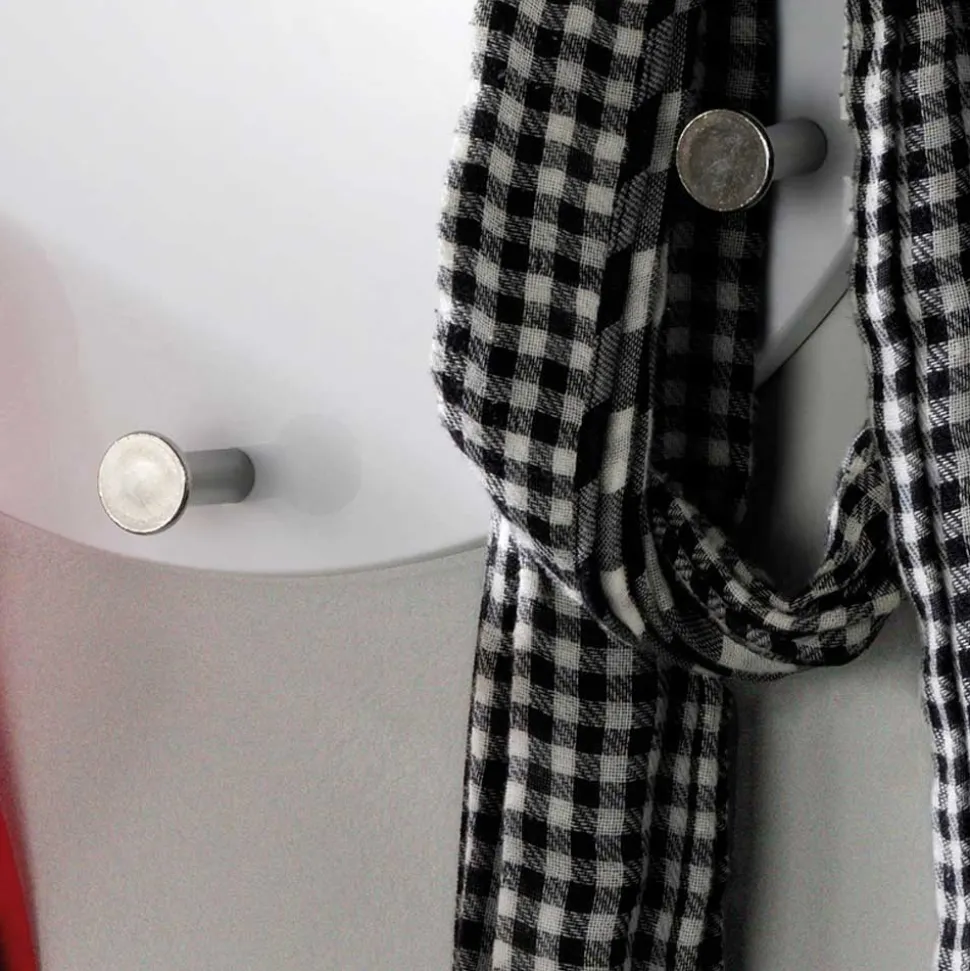 Hängegarderobe Weda in Hochglanz Weiß