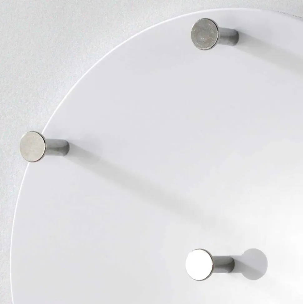 Hängegarderobe Weda in Hochglanz Weiß