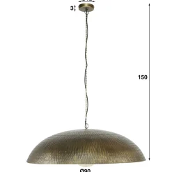 Hängelampe mit 90 cm Durchmesser - Halling