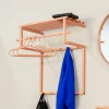 Hängende Garderobe in Terracotta - Onesty