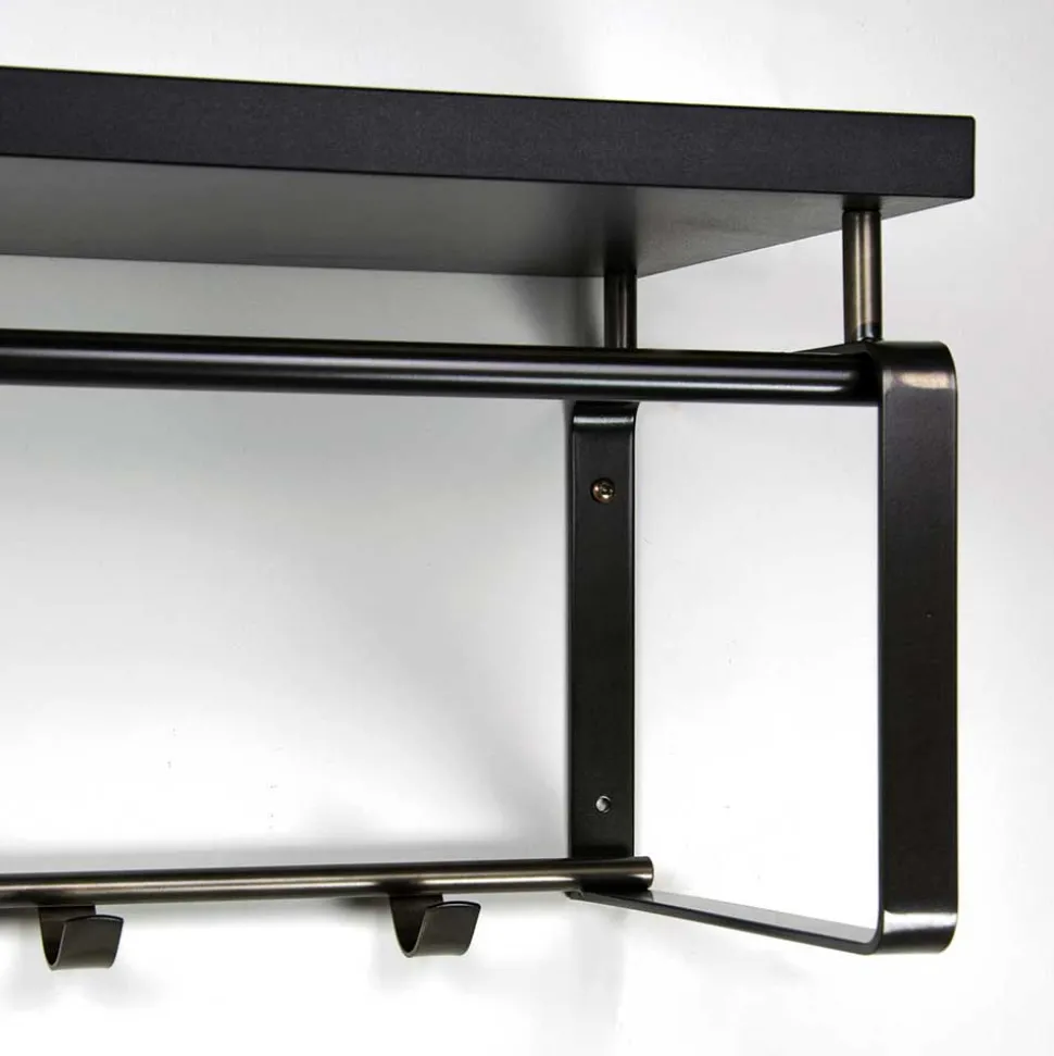 Hängende Garderobe mit Ablagebrett - Satroni