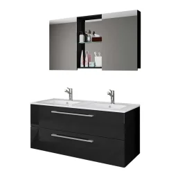 Hängender Doppel-Waschplatz Set - Vinkoja (zweiteilig)