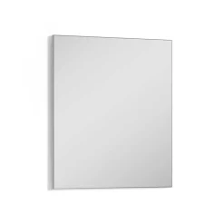 Hängender Flurspiegel in Weiß - Vatros