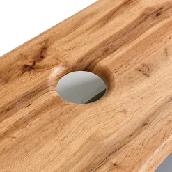 Hängender Waschtisch in Holzoptik - Drumias