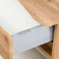 Hängender Waschtisch in Holzoptik - Drumias