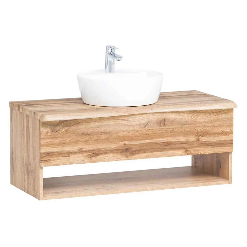 Hängender Waschtisch mit Baumkante - Tofias