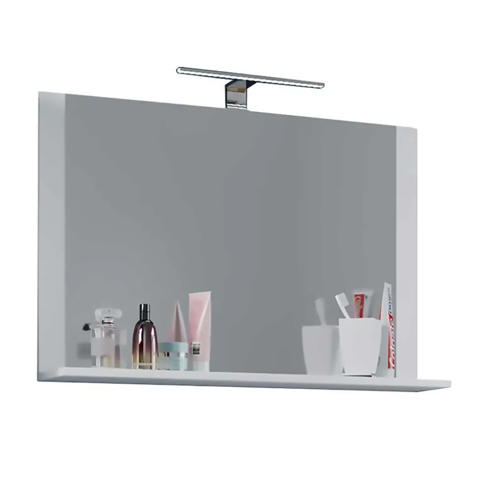 Hängendes Badezimmerset in Weiß - Ipsum (vierteilig)