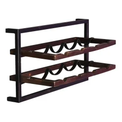 Hängendes Weinregal für acht Flaschen - Solapura