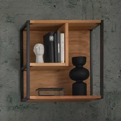 Hängeregal aus Wildeiche Massivholz - Manarola