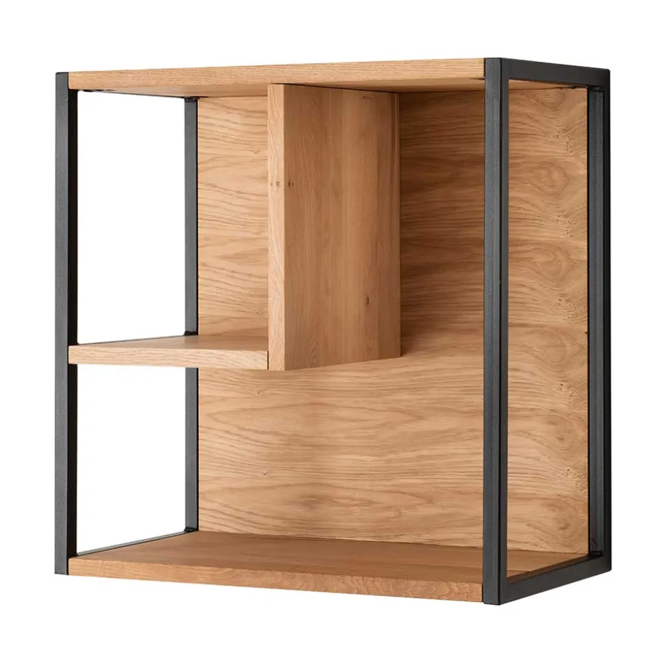 Hängeregal aus Wildeiche Massivholz - Manarola