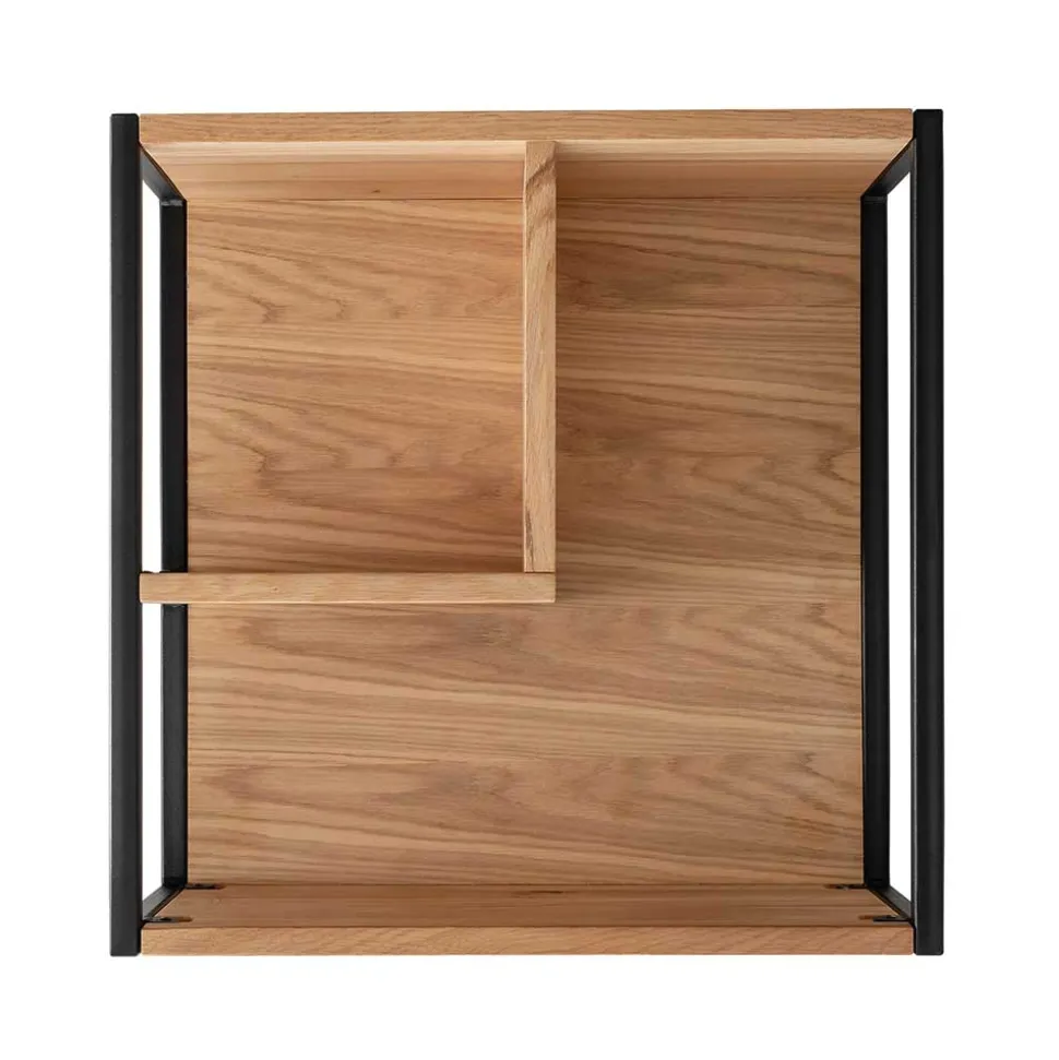 Hängeregal aus Wildeiche Massivholz - Manarola