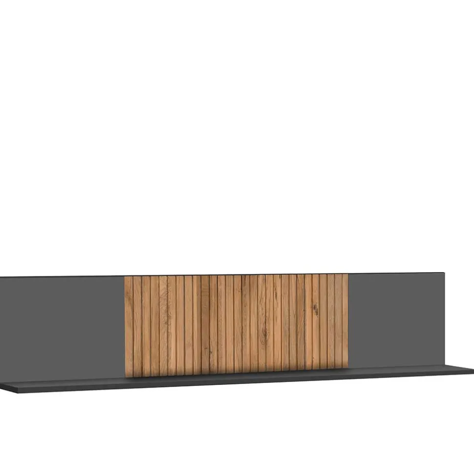 Hängeregal mit Rückwand 183x38x24 cm - Cruzca