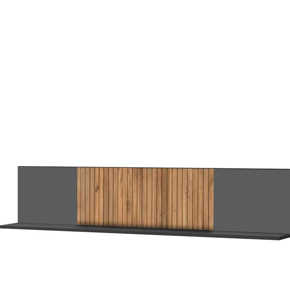 Hängeregal mit Rückwand 183x38x24 cm - Cruzca