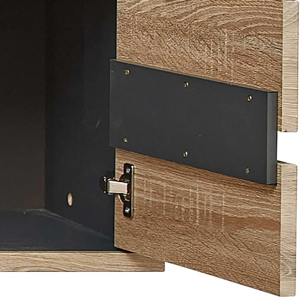 Hängeschrank mit Glas in Wildeiche NB - Zelio