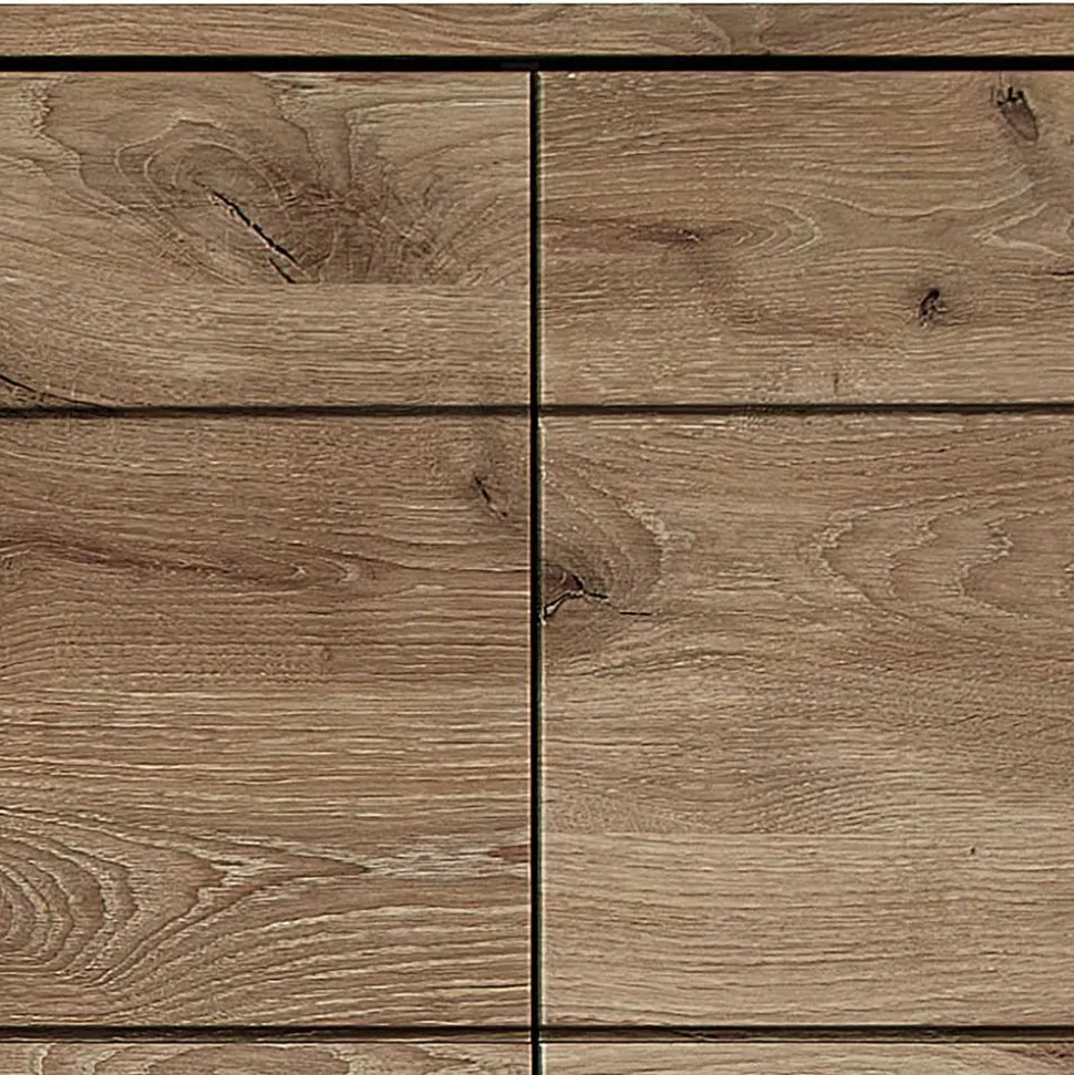 Hängeschrank mit Glas in Wildeiche NB - Zelio