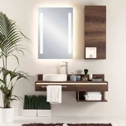 Hängespiegel mit LED Beleuchtung - Muweja