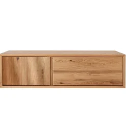 Hänge-TV-Board aus Wildeiche - Fredellia