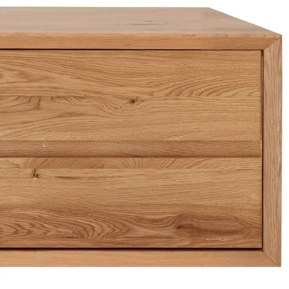 Hänge-TV-Board aus Wildeiche - Fredellia